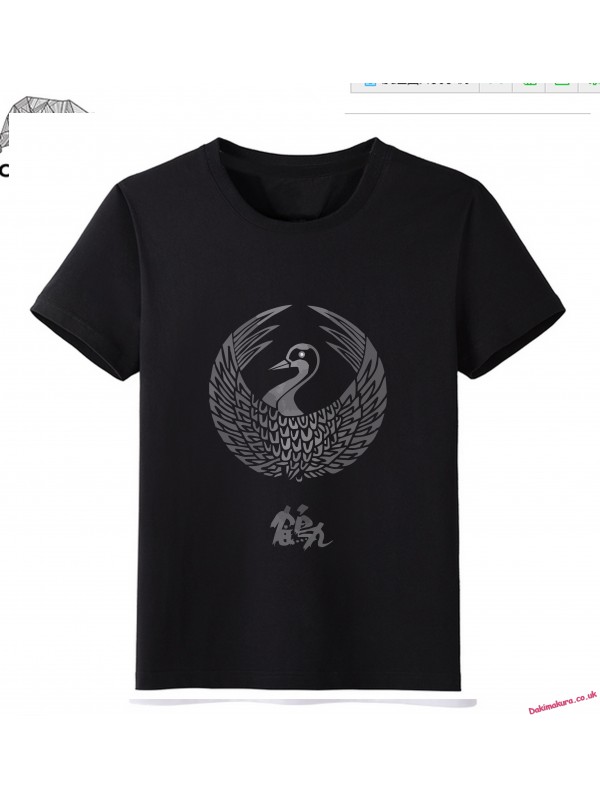 Black - Touken Ranbu Online Men Anime Fashion T-shirts