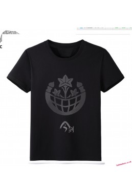 Black - Touken Ranbu Online Men Anime Fashion T-shirts