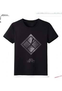 Black - Touken Ranbu Online Men Anime Fashion T-shirts