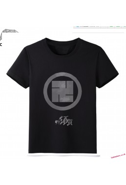 Black - Touken Ranbu Online Men Anime Fashion T-shirts