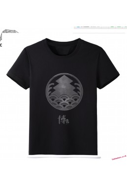 Black - Touken Ranbu Online Men Anime Fashion T-shirts