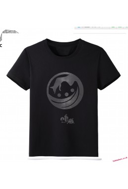 Black - Touken Ranbu Online Men Anime Fashion T-shirts