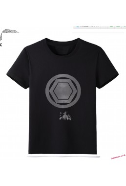 Black - Touken Ranbu Online Men Anime Fashion T-shirts