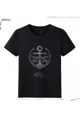 Black - Touken Ranbu Online Men Anime Fashion T-shirts