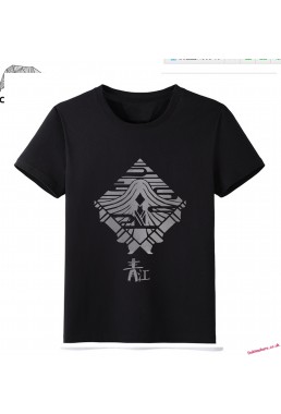 Black - Touken Ranbu Online Men Anime Fashion T-shirts