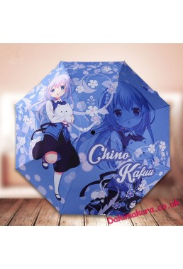 Chino Kafu - Is the Order a Rabbit Foldable Anime Umbrella