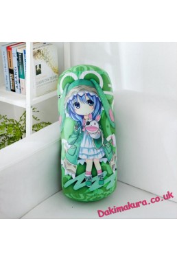 Date a Live Anime Comfort Neck and Support Mini Round Roll Bolster Dakimakura Pillow