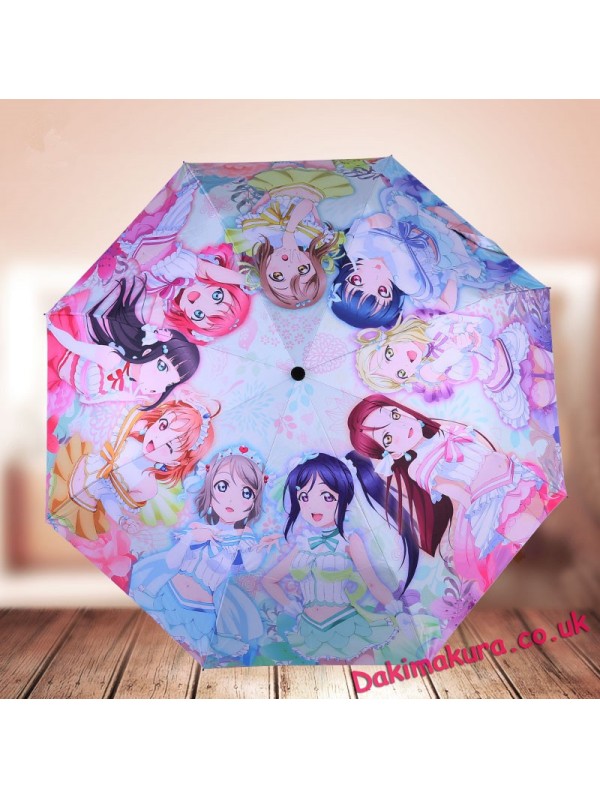 Waterproof Anti-UV Foldable Anime Umbrella