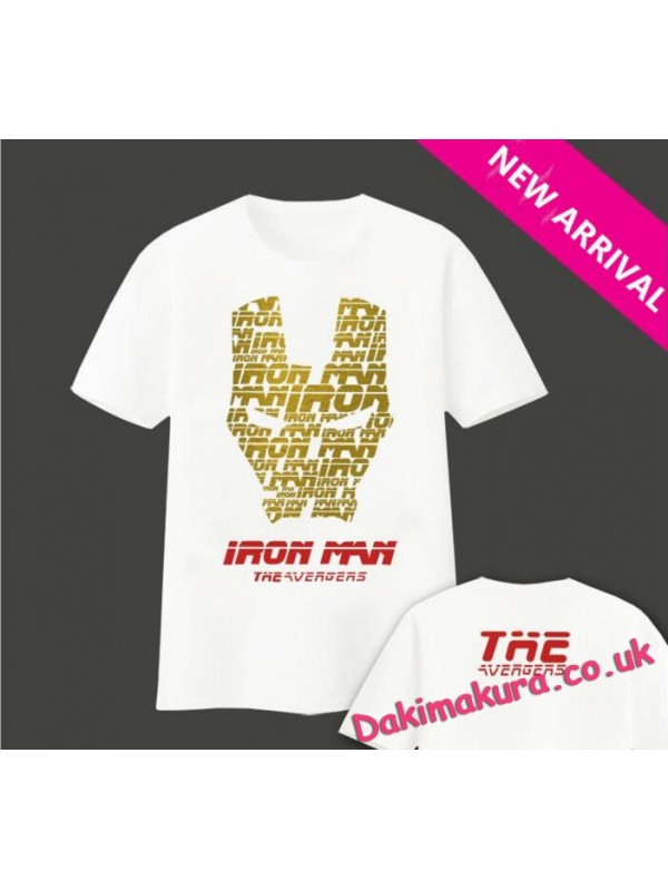 New Ironman Mens Anime T-shirts