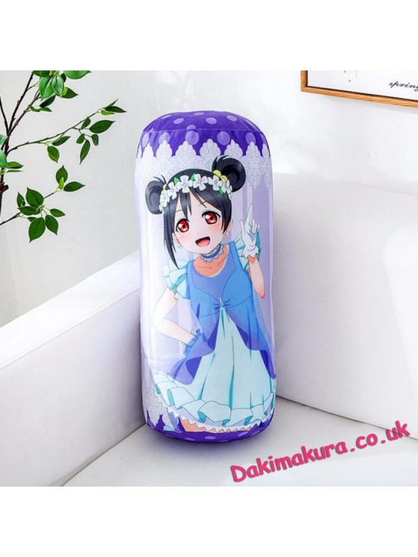 Love Live Anime Comfort Neck and Support Mini Round Roll Bolster Dakimakura Pillow