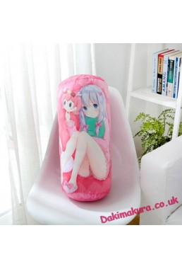 Himouto Umaru-chan Natural Velvet Softness Comfortable Round Daki Pillow