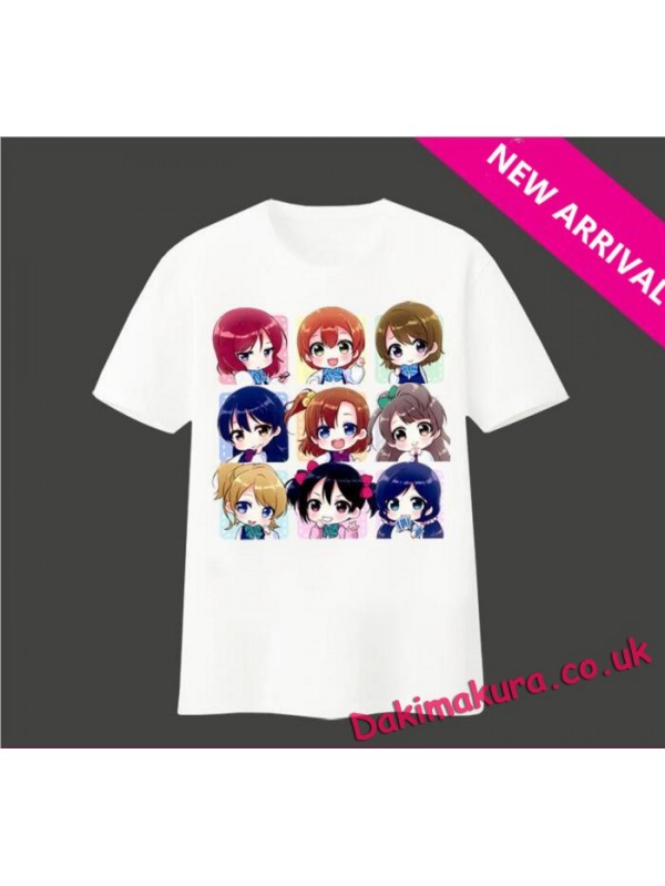 New Nico Yazawa-love live Mens Anime T-shirts