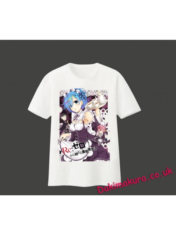 New Rem - Re Zero Mens Anime T-shirts