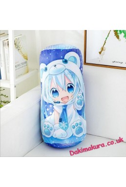 Re:Zero Anime Comfort Neck and Support Mini Round Roll Bolster Dakimakura Pillow