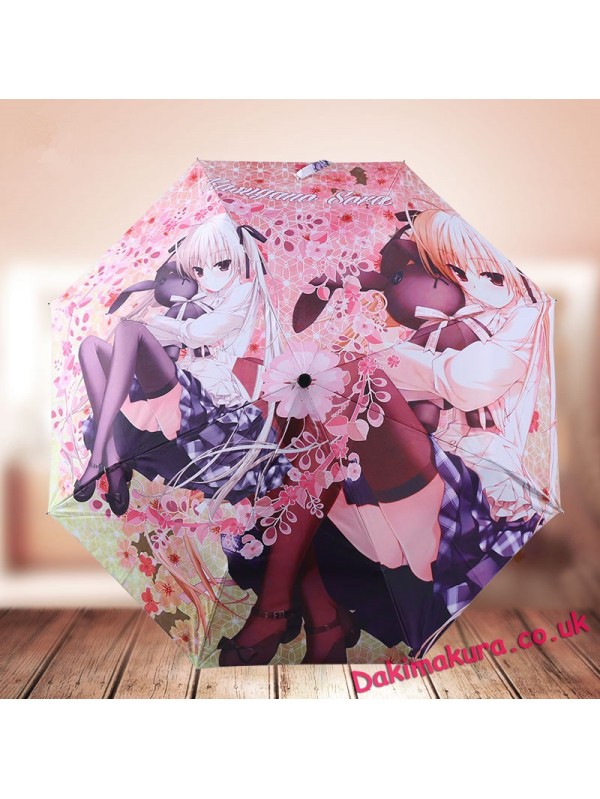 Sora Kasugano - Yosuga no Sora Waterproof Anti-UV Never Fade Foldable Anime Umbrella