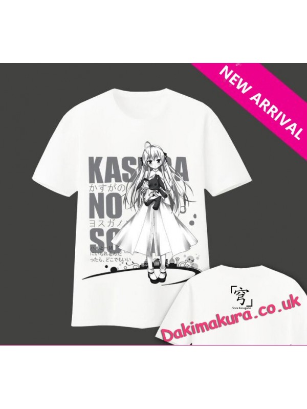 New Sora Kasugano - Yosuga no Sora Mens Anime Fashion T-shirts