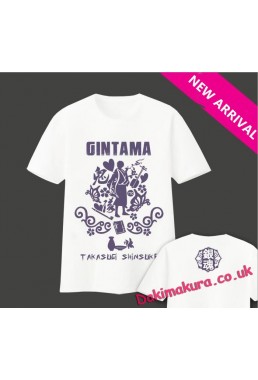 New Takasugi Shinsuke-Gintama Mens Anime T-shirts