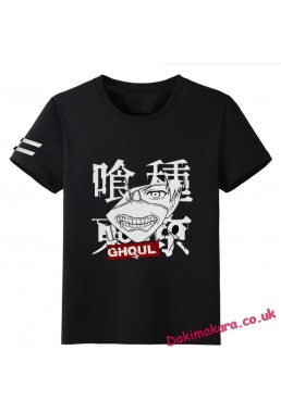 Tokyo Ghoul black Men Anime Fashion T-shirts