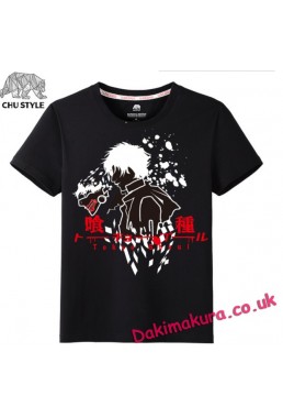 Tokyo Ghoul black Mens Anime T-shirts