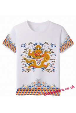 Dragon robe Mens Anime T-shirts