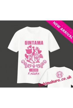 New Mens Kagura Gintama Anime Fashion T-shirts