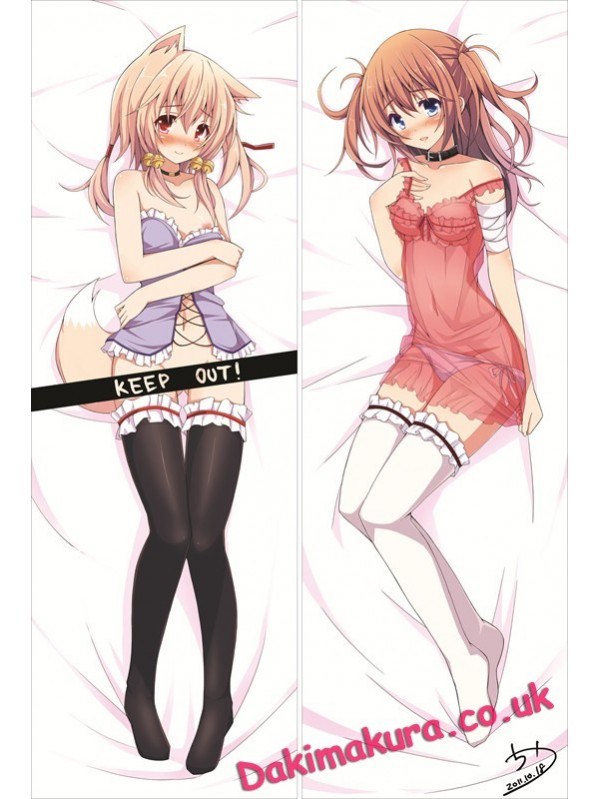 animal ears censored gin silver loli see through Anime Dakimakura Hugging Body PillowCases