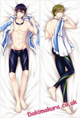 Free Iwatobi Swim Club - Haruka Nanase - Makoto Tachibana Dakimakura 3d pillow japanese anime pillowcase