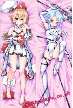 New Anime Video Game Hyperdimension Neptunia White Heart Blanc Dakimakura Body Pillow Case