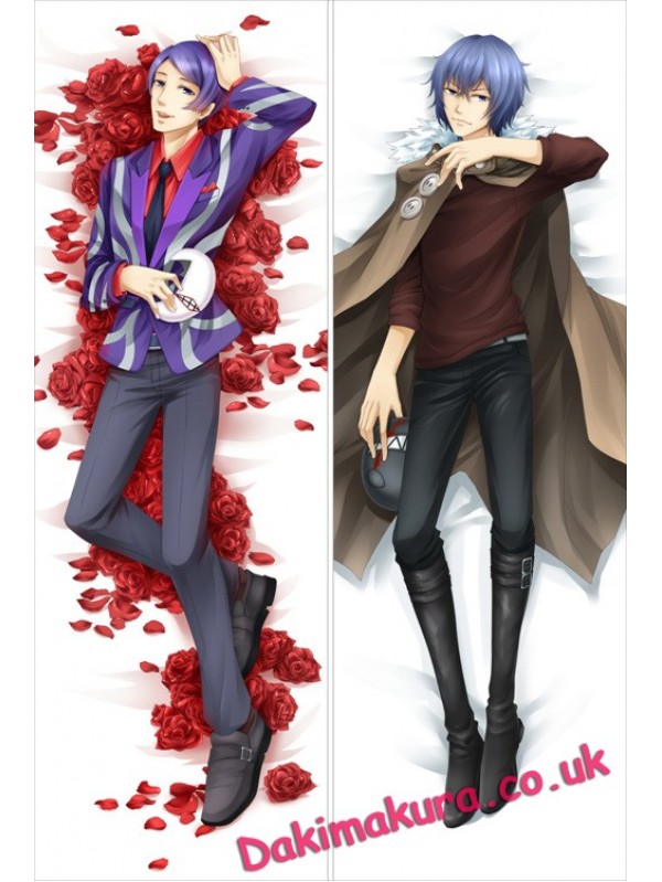 New Anime Tokyo Ghoul Shuu Tsukiyama-Kirishima Ayato Dakimakura Bed Hugging Body Pillow Case