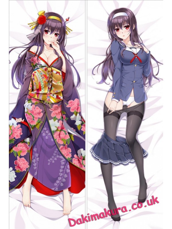 Original Saekano Dakimakura Utaha Kasumigaoka Anime Hugging Body Pillow Case