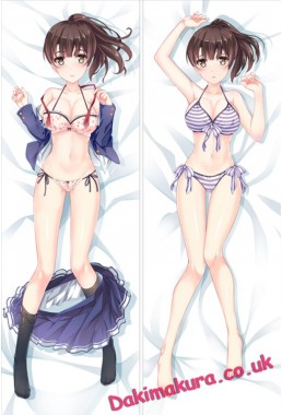 Original Saekano Dakimakura Megumi Katou Anime Girl Hugging Body Pillow Case