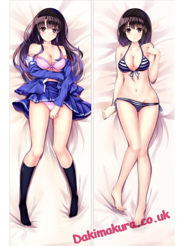 Original Saekano Dakimakura Megumi Katou Anime Hugging Body Pillow Case Cover