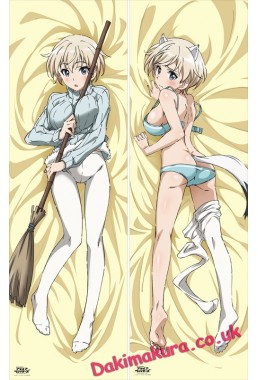 New Anime Strike Witches Nikka Edvardine Katajainen Dakimakura Bed Hugging Body Pillow Case Pillow Cover