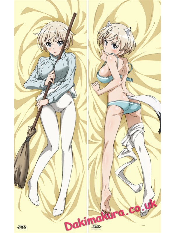 New Anime Strike Witches Nikka Edvardine Katajainen Dakimakura Bed Hugging Body Pillow Case Pillow Cover