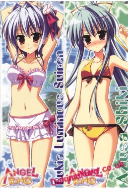 Angel Ring- Azusa Shiki + Rukia Luminous Suiren ANIME DAKIMAKURA JAPANESE PILLOW COVER