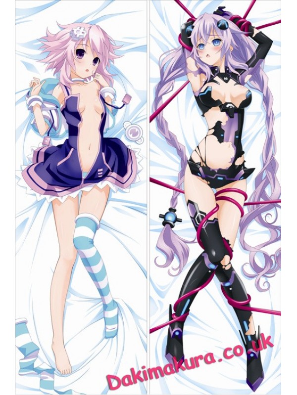 Hyperdimension Neptunia - Neptune + Purple Heart Pillow Cover