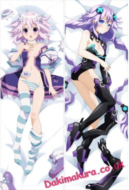 Hyperdimension Neptunia - Neptune + Purple Heart Pillow Cover