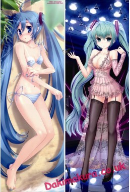 Vocaloid - Hatsune Miku Full body waifu japanese anime pillowcases