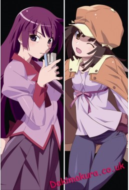 Bakemonogatari - Hitagi Senjougahara - Nadeko Sengoku Pillow Cover