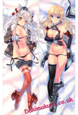 Kantai Collection Japanese destroyer Amatsukaze Anime Dakimakura Pillow Cover