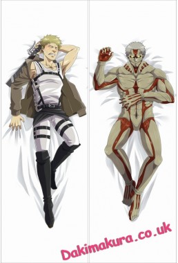 Attack on Titan- Reiner Braun Anime Dakimakura Japanese Hugging Body Pillow Cover