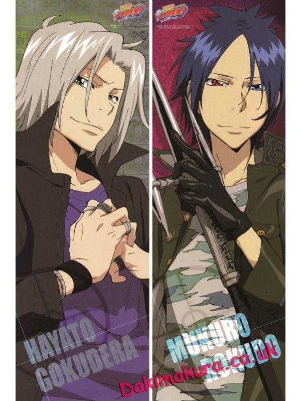 Reborn - Mukuro Rokudo - Hayato Gokudera Pillow Cover