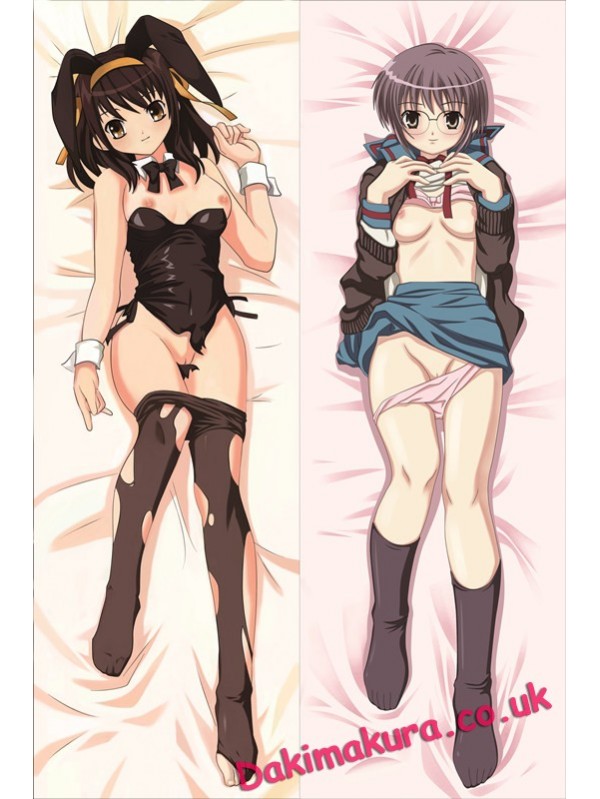 Haruhi Suzumiya Anime Dakimakura Japanese Hugging Body Pillow Cover