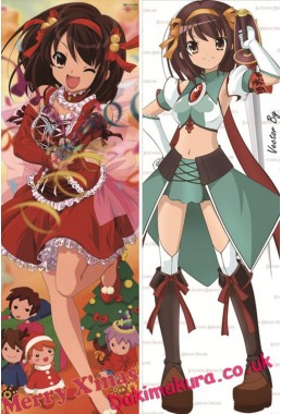 Haruhi Suzumiya Anime Dakimakura Japanese Hugging Body Pillow Cover