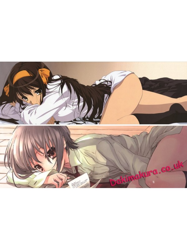 Haruhi Suzumiya Anime Dakimakura Japanese Hugging Body Pillow Cover