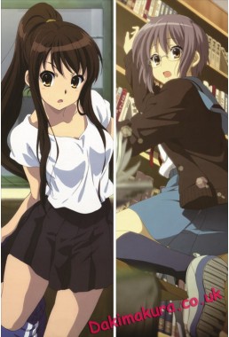 Haruhi Suzumiya Anime Dakimakura Japanese Hugging Body Pillow Cover