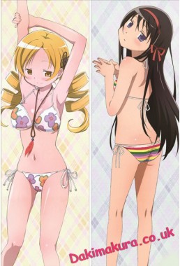 Puella Magi Madoka Magica - Mami Tomoe - Homura Akemi Anime Dakimakura Pillow Cover