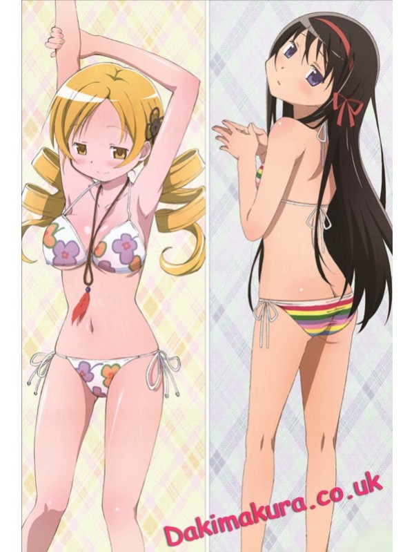 Puella Magi Madoka Magica - Mami Tomoe - Homura Akemi Anime Dakimakura Pillow Cover