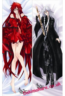 Black Butler - Grell Sutcliff - Undertaker Anime Dakimakura Pillow Cover