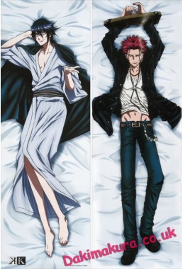 K Return of Kings - Mikoto Suoh - Reishi Munakata Anime Dakimakura Pillow Cover